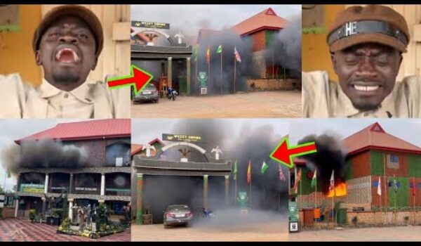 Lilwin Received Sh0cking Message Concerning The Burning Of His School, Great Minds International.