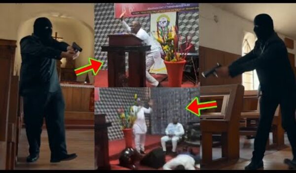 Robbery Attack at the Church of Pentecost: Watch the Pastor’s Reaction