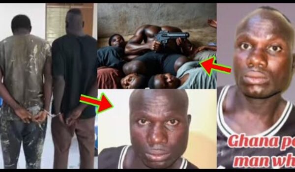 Serial K!ller Based In Ghana Confesses To K!lling Over 15 Pe0ple, Watch How The Police Arrested Him