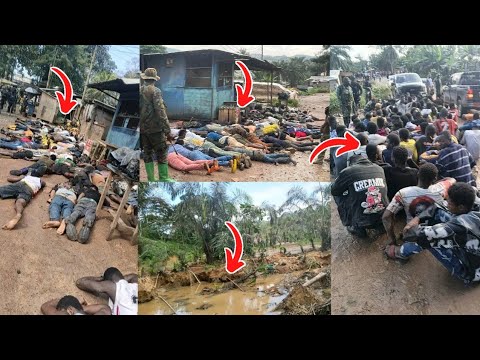 Read more about the article Breaking News: Plenty Galamseyers Arrested, Check What They Did To Them