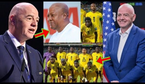 Ghana Is The Best Country In The World, See How FIFA President Is Praising Ghana