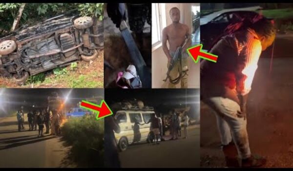 Gang Robbery on Kumasi-Bibiani Highway, One Driver Sh0t De@d As They Att@cked Plenty Cars