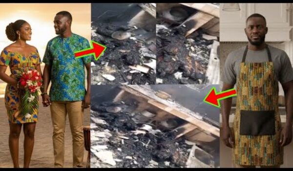 S@d News: Husband And Wife ßúrnt Bey0nd Rec0gnition At New Dormaa In The Sunyani Municipality