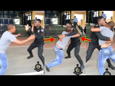 Read more about the article Watch How A Civilian Craz!ly Be@ts A Police Officer.