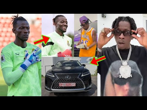 Read more about the article See How Shatta Wale Has Put A Smile On Ghana’s Goalkeeper Benjamin Asare’s Face As He Surprised Him