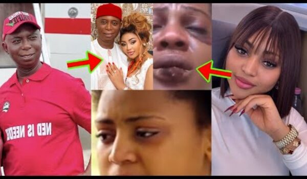 Watch How Nigerian Actress Regina Daniels’s Husband Has Severely Be@ten Her, Ghanaians Reacted
