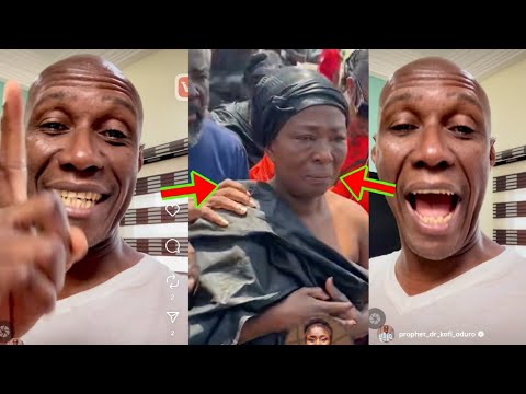 Read more about the article Shut Up, Lumba Ghost Will K!ll You, Akosua Serwaa Is In Trouble. As Prophet Kofi Oduro Boldly Speak