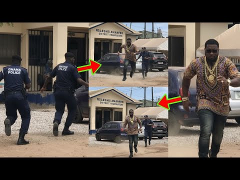 Read more about the article Sh0cking: Watch How Robbery Suspect Escapes From Ngleshie Amanfro Police Custody In Broad Daylight