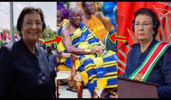 A South American President Has A Message For Otumfuo. See How She Loves Otumfuo