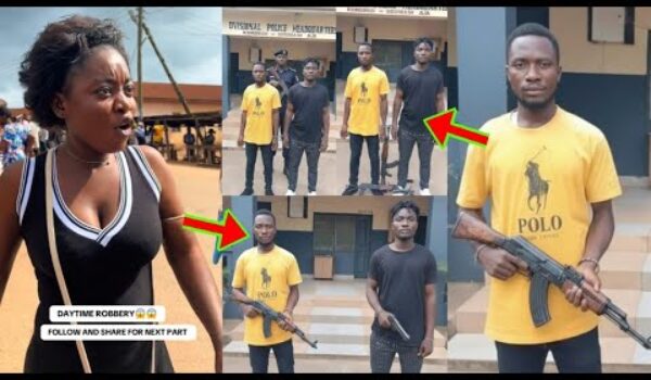 Ashanti Region: Armed R0bbers Shoot Gold Buyer And Lady; Several Others Injured As Police Arrested 2