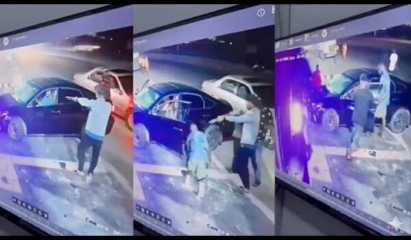 Watch footage of car theft caught on CCTV