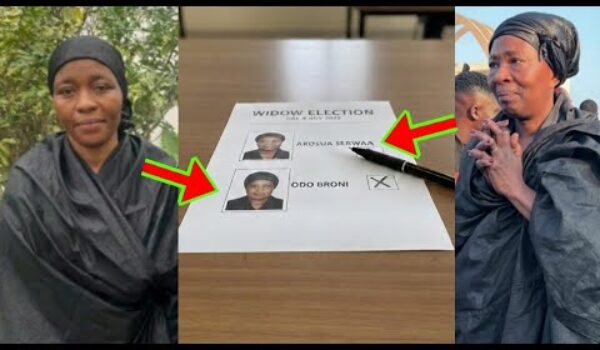 Widow’s Election: Lumba’s Family Hold Election Between Odo Broni And Akosua Serwaa To Choose ē Widow