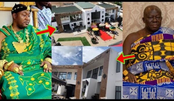 Check Out The New Beautiful Palace In Atebubu, Which Is Even More Beautiful Than Manhyia Palace