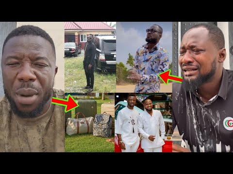 Read more about the article He’s Going Back To His House; Kwaku Manu Departs With Funny Face After Living Together For One Year