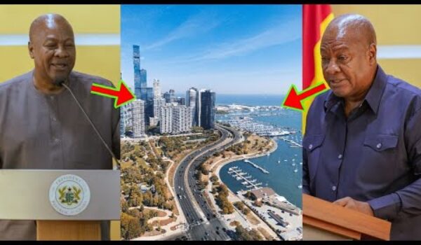 I’m Creating A New City To Decongest Accra; President Mahama Reveals New City He’s Building In Ghana