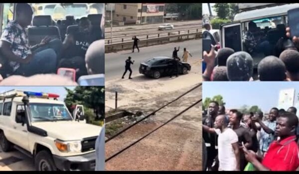 Tantra Hill: Police Pursue & Apprehend Armed Robbers Who Sh0t & Snatched Someone’s Car