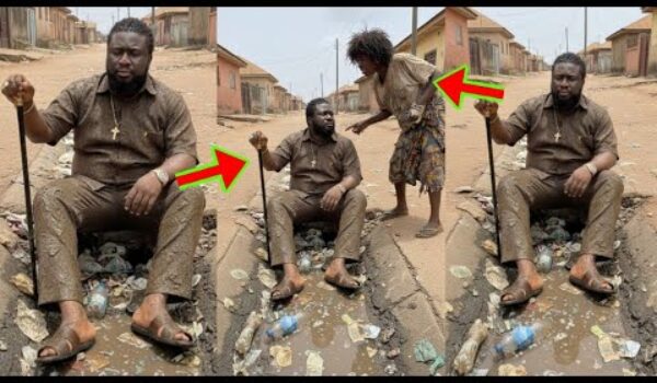 Ajagurajah Who Is Going Mad Fights Mentally Ill Woman, Watch Their Crazy Video