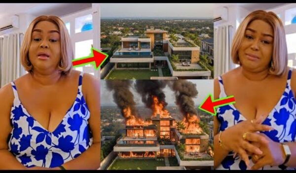 Actress’s House Completely Burns Down in East Legon