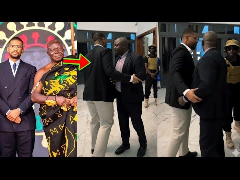 Read more about the article Security Officer Stops Otumfuo’s Son For A Search At Public Event. Check His Reaction & Response