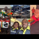 Watch How A Whole v8 Car Completely Destroyed, As De@th News Hit Actress Mercy Asiedu & Husband