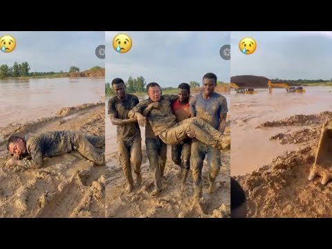 Read more about the article God Has Punished Him, Chinese Man Involved in Galamsey Dr0wns in R!ver In The Western Region