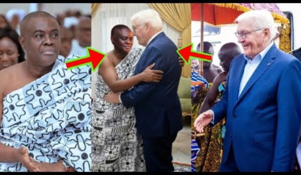 Dormahene Meets German President In Ghana After Meeting Otumfuo? Ghanaians Reacted