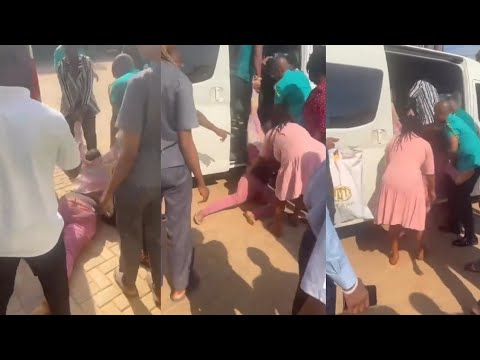 Read more about the article Ghanaian Woman Deported From U.S To Ghana Dragged On The Ground By Ghana Immigration Officers