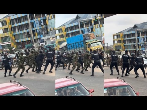 Read more about the article Ghana Soldiers Clash With Ghana Police At Achimota Neoplan Over Illegal Roadblocks