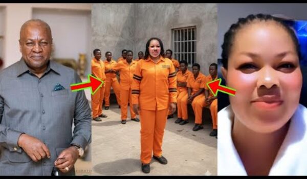 Mahama Is Wicked, See The Hard Labour He Has Started Using Agradaa And Others To Do In Prison