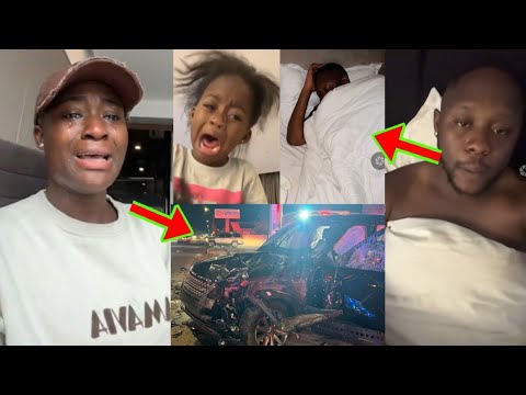 Read more about the article Popular Ghanaian Rapper Involved In A Sev£re Accid£nt In His Range Rover