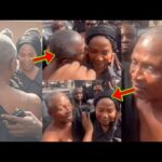 Atanfo ani awu, Problem Solved As Abusuapanin Kisses Akosua Bremponmaa And Happily Hug Each Other