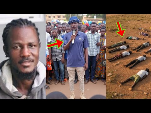 Read more about the article The Man Who Is Wanted For K!lling Several People In Ghana Has Fearlessly Come Out Publicly To Speak