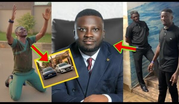 Ashanti Regional Minister Dr. Frank Amoakohene Has Gifted Us Car