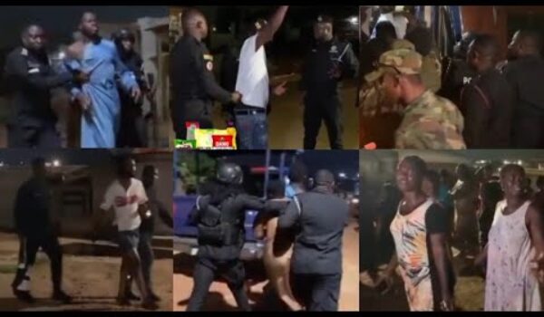 Over 300 Residents Arrested in Joint Military-Police Raid at Obuasi Dadwen In The Ashanti Region