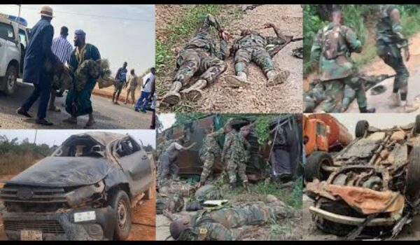 God Save Ghana, Obuasi: One Military Officer D!es, Two In Crit!cal Condition After G0ry Acc!dent