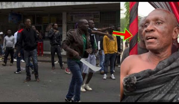 Daddy Lumba’s Abusuapanin Att@cked By Some Angry Ghanaians,Accused Him Of Destroying Lumba’s Funeral