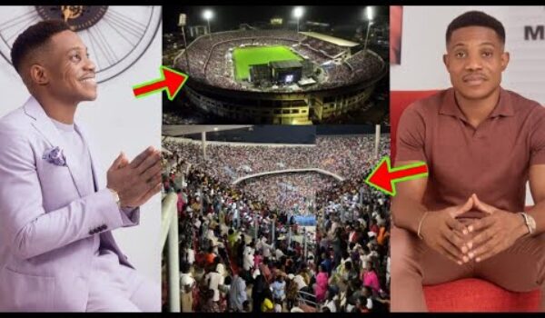 A Nigerian Pastor Is Trending In Ghana After Fully Filling The Accra Sports Stadium For His Program