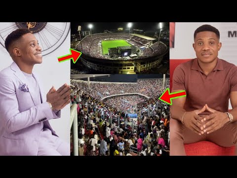 Read more about the article A Nigerian Pastor Is Trending In Ghana After Fully Filling The Accra Sports Stadium For His Program