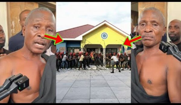 Abusuapanin Tupac Runs For His Life as Angry Boys Storm His Residence And Destroy Property