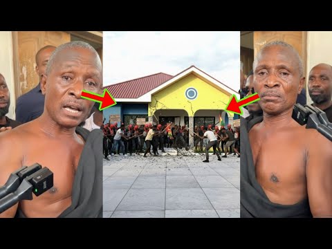 Read more about the article Abusuapanin Tupac Runs For His Life as Angry Boys Storm His Residence And Destroy Property