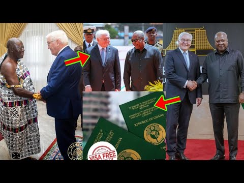 Read more about the article Visa Free Agreement Between Ghana And Germany Requested As Germany President Surprised Ghanaians