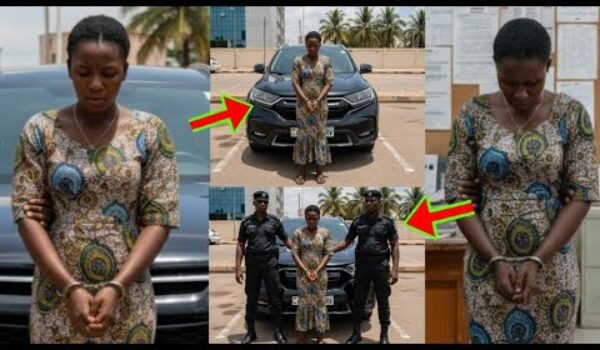 Little Ghanaian Girl Arrested For Stealing Two Cars