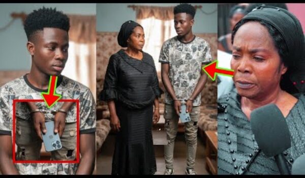 Her Son Is A Thief;Daddy Lumba’s Sis, Akosua Bremponmaa’s Son Arrested For Stealing Someone’s IPhone