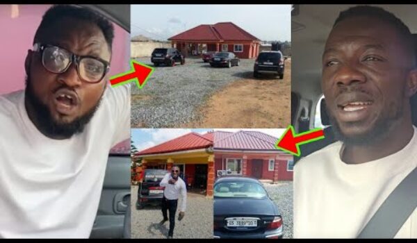 Sell The House, It Is Full Of Evil Spirits; Kwaku Manu Tasked To Sell Funny Face’s House At Kasoa
