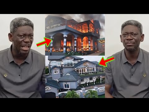 Read more about the article Obr3guo, Fire In The Mansion, Bad News Hits Agya Koo Concerning His Heavy Mansion