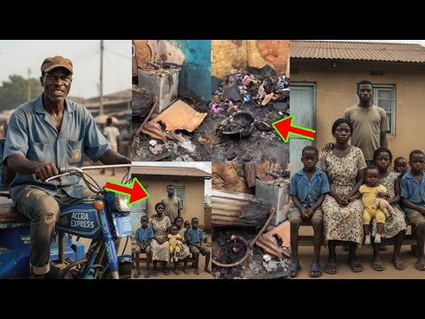 Read more about the article Sad News At Dunkwa: A Tricycle Rider Has K!lled His Wife And Six Children By Setting Them Abl@ze