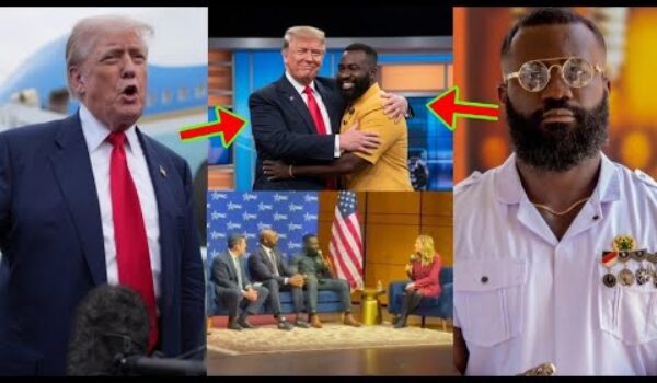 Check Why Okatakyie Afrifa Is Trending In The United States With President Donald Trump