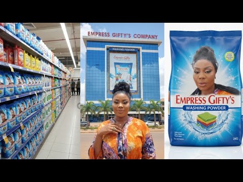 Read more about the article Empress Gifty Launches Her Own Big Washing Powder Company