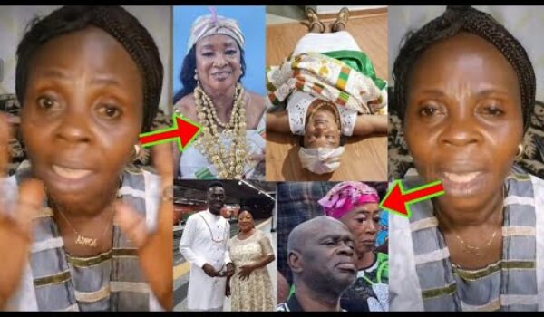 Yaw Sarpong’s Wife Reacts To Maame Tiwaa’s Death And Replies Those Saying She Kills Maame Tiwaa