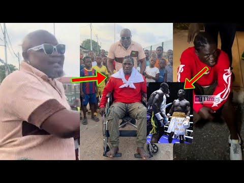 Read more about the article He Can’t Walk Well, Boxer World Wide Is In Bad Condition After His Boxing Match, Bukom Banku Reacts